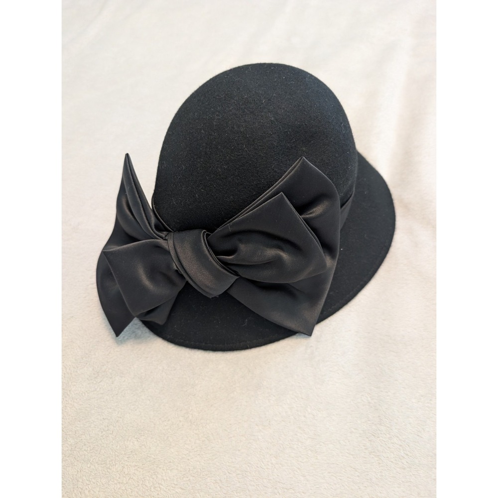 Giovannio New York WOMEN'S HAT Black 100 percent Wool